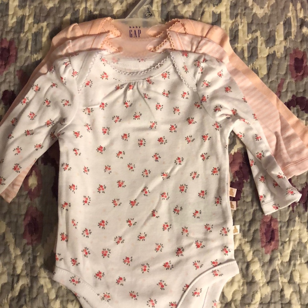Baby Gap long sleeved onesies